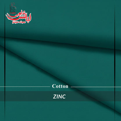 Pure Premium Cotton Fabric – Zinc