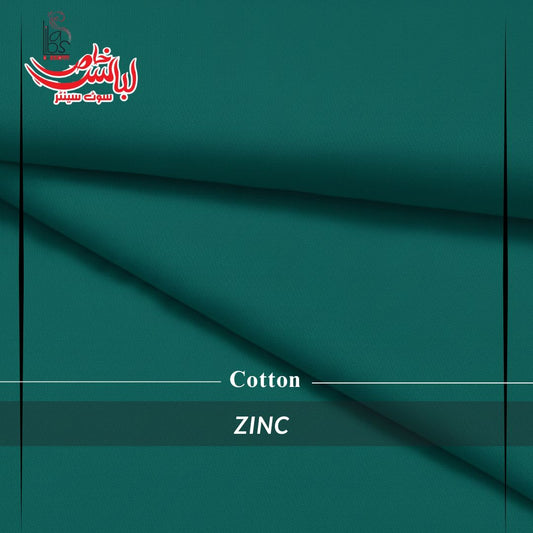 Pure Premium Cotton Fabric – Zinc