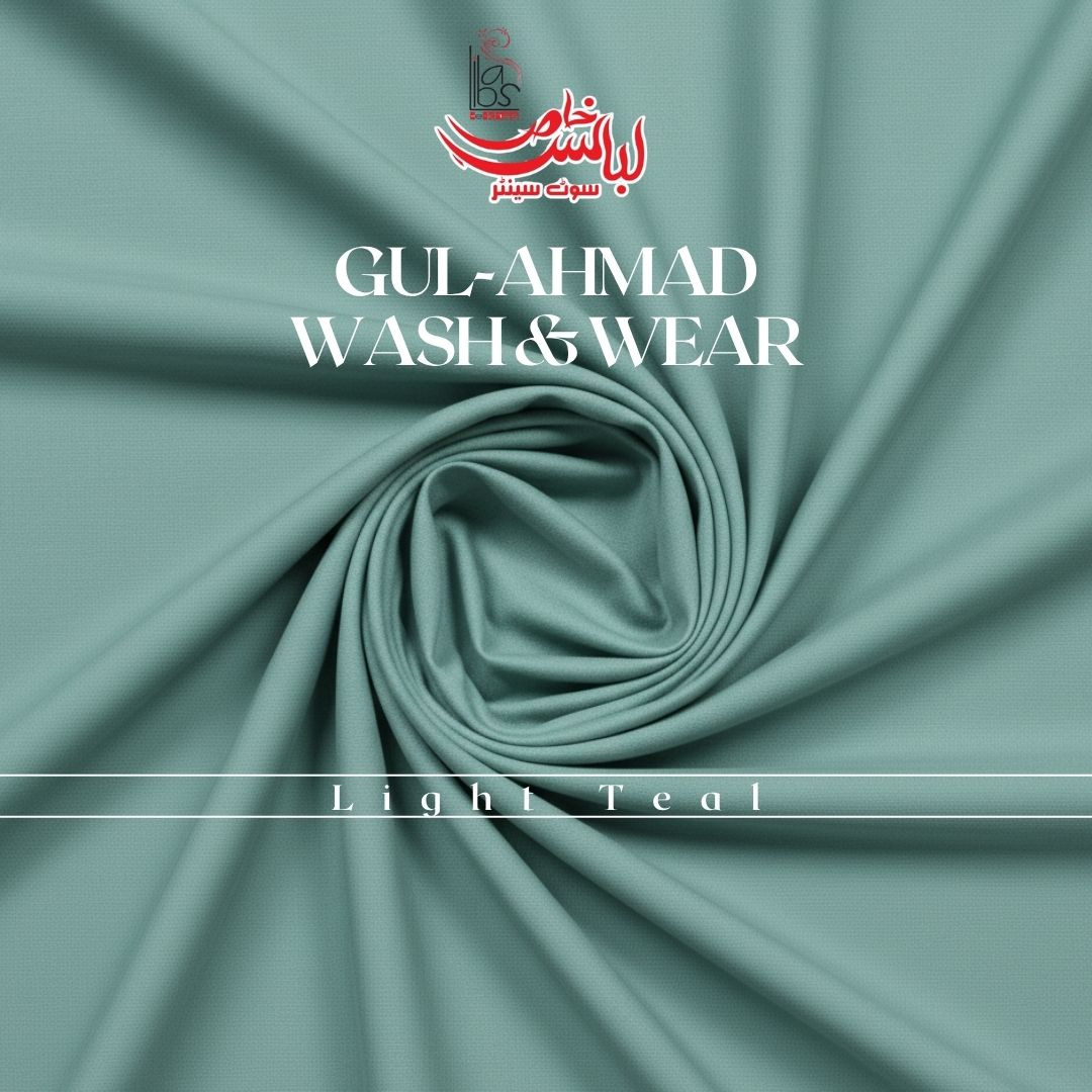 Premium Gul-Ahmad Wash & Wear - Light Teal