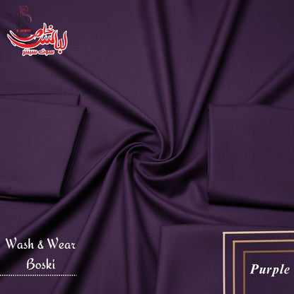 Premium Wash & Wear Boski - Purple
