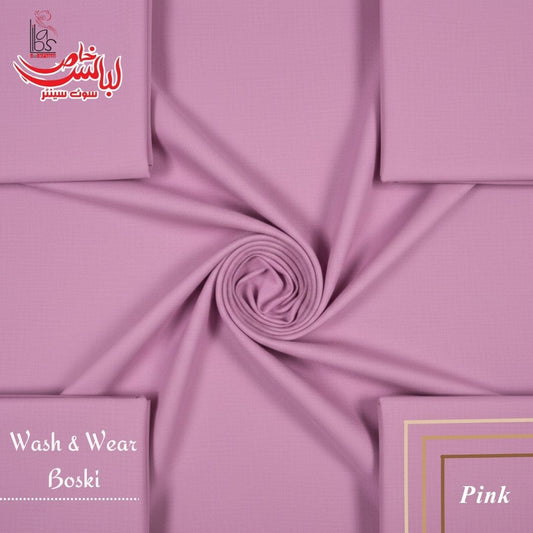 Premium Wash & Wear Boski - Pink