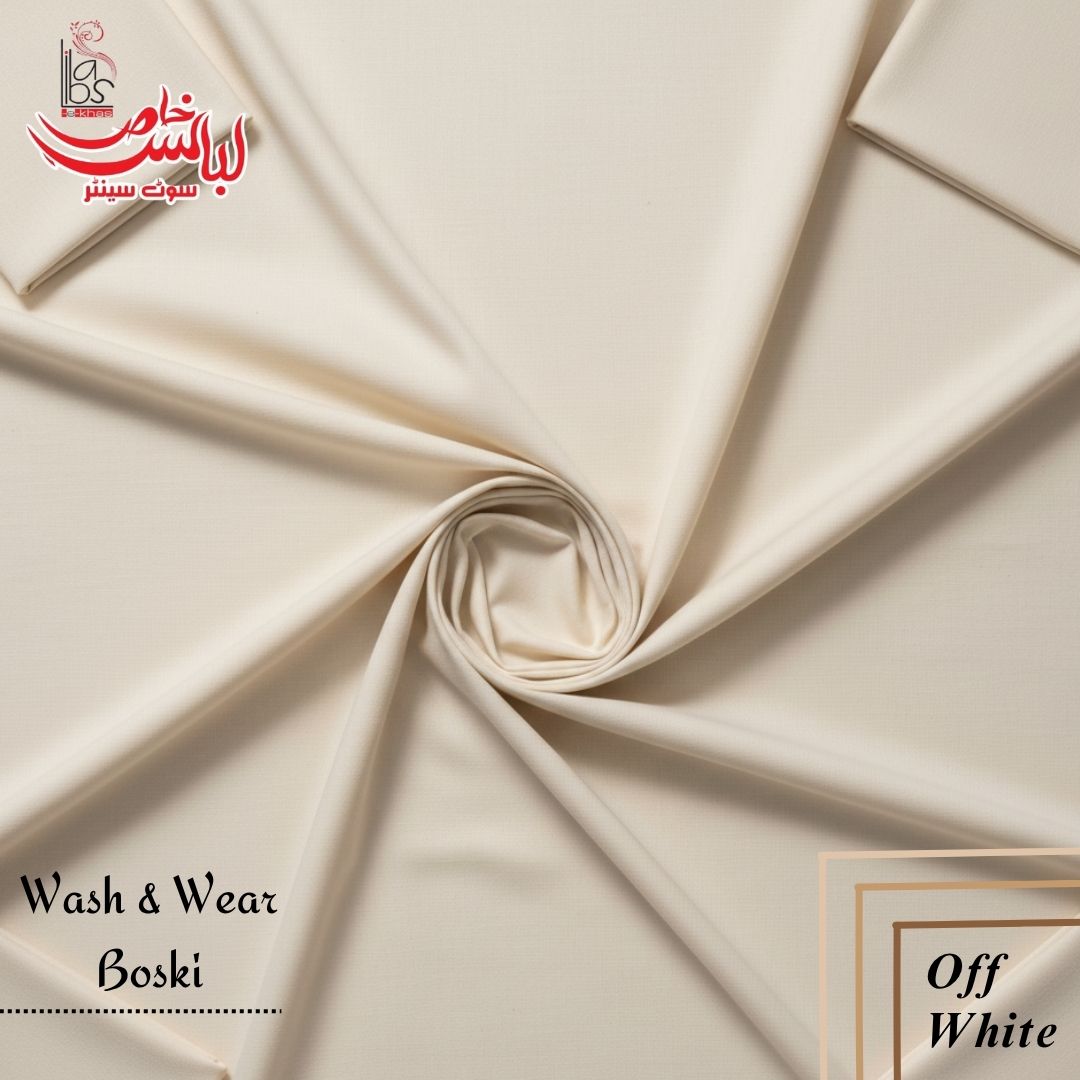 Premium Wash & Wear Boski - Off White