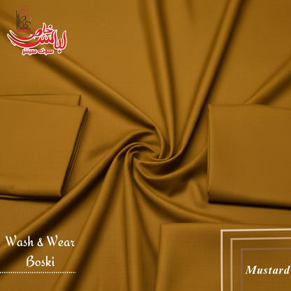 Premium Wash & Wear Boski - Musturd