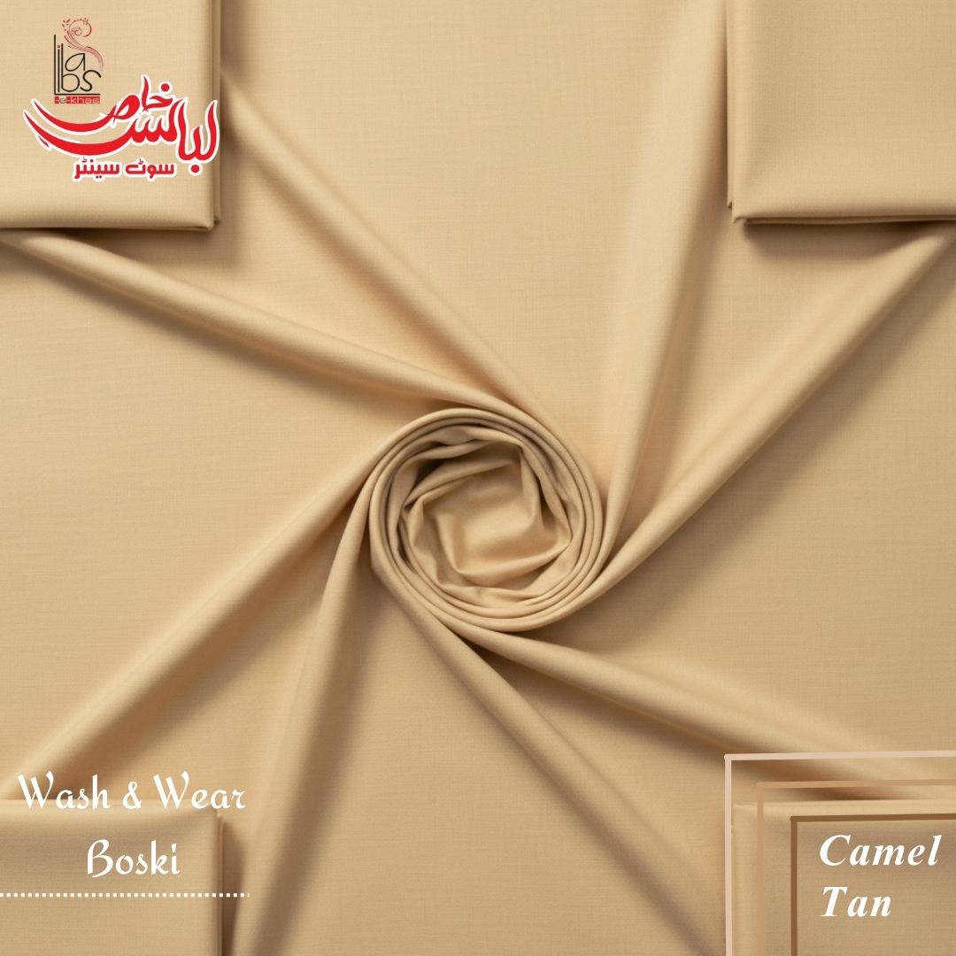 Premium Wash & Wear Boski - Camel Tan