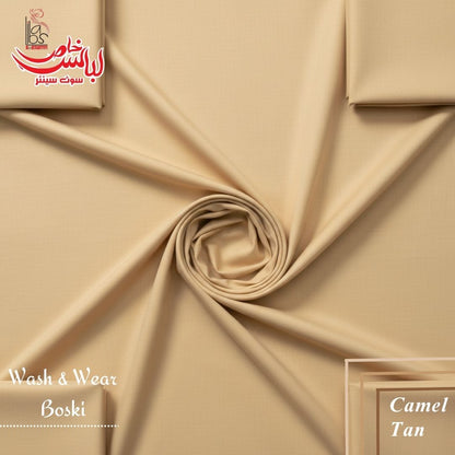 Premium Wash & Wear Boski - Camel Tan