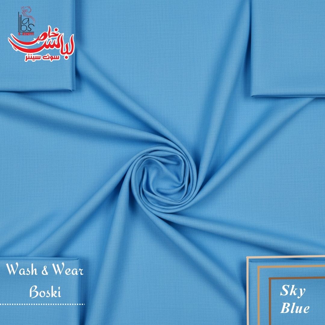 Premium Wash & Wear Boski - Sky Blue